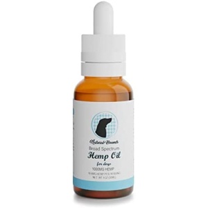 1,000MG Hemp Oil for Dogs | High Potency | Eliminates Anxiety and Helps with Sleep, Hip and Joint Health