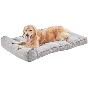 6In Large Orthopedic Dog Bed for Medium,Large Dog with Dog Pillow Washable Dog Bed, Chew Proof Crate Mat, Pet Beds for Large Dogs Clearance