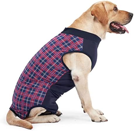 Recovery Suit for Dogs After Surgery, Dog Surgical Recovery Suit Male Female, Dog Onesie for Surgery for Abdominal Wounds Recovery Shirt