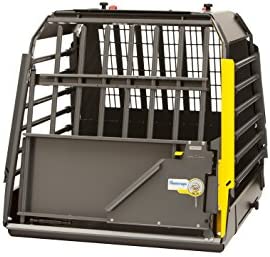 4x4 North America MIM Safe VarioCage Single - Crash Tested Dog Transport Kennel, Adjustable