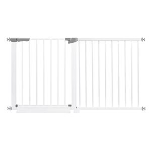 57.5"-60.2" Extension Baby Gate for Stairs and Balcony Doorway Kitchen Hallway Automatic Close of Indoor Safety Childs Gate in Door gate Indoor pet gate Dog gate for The House 30.71”Height