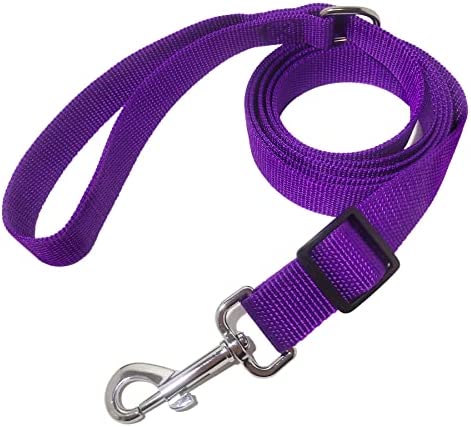 6FT/ 10FT Adjustable Dog Leash, Nylon Dog Leashes for Medium Large Dogs