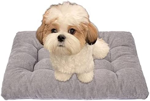 Dog Bed for Small Medium Large Dogs and Cats, Washable Pet Beds for Crate
