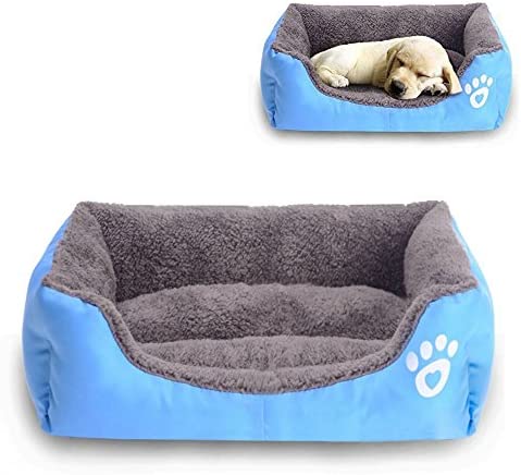 Dog Bed for Under Medium Dogs, Soft Washable Pet Puppy Dogs and Cats Winter Bed from Forever Lover