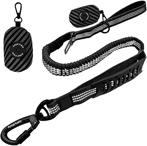 Tactical Dog Collar for Medium and Large Dogs，Adjustable Military Training Collar with Handle and Heavy Metal Buckle, Nylon K9 Collar