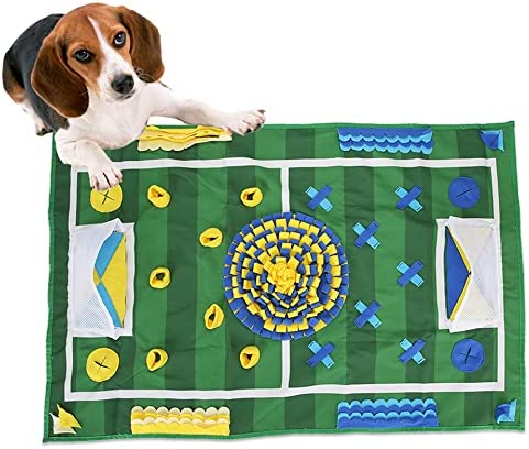 Snuffle Mat,Feeding Mat for Dogs,Sniff Mat Interactive Dog Puzzle Toys,Encourages Natural Foraging Skills,Great for Stress Release