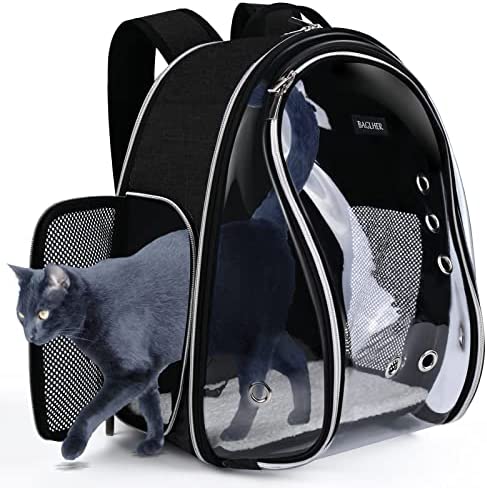 BAGLHER Cat Carrier Backpack Bubble - Airline-Approved Dog Backpack Carrier for Small Pets Puppies Dogs Bunny,Space Capsule Dog Carrier Backpack for Travel Outdoor Hiking