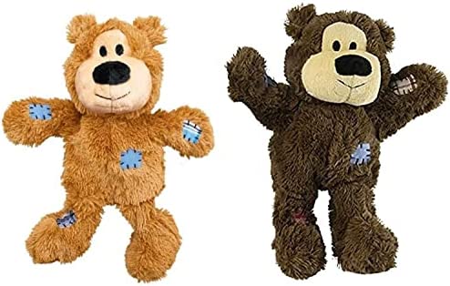 Kong Wild Knots Bears Durable Dog Toys Size:Med/Large Pack of 2