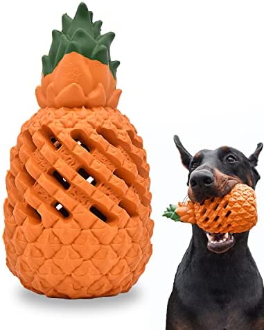 PETOPIA Dog Toys for Large Dogs, Pineapple Dog Chew Toys for Aggressive Chewers, Indestructible Dog Toys for Aggressive Chewers, Dog Toys for Aggressive Chewers (Large)
