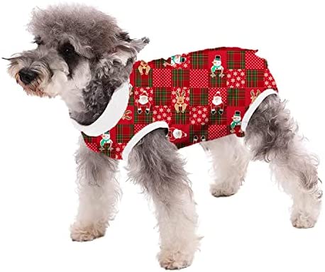 ZIMAOSHAN Recovery Suit for Dogs After Surgery,E-Collar & Cone Alternative，Prevent Licking Dog Bodysuit，Anti-Biting Lick Wound,Surgical Onesies for Female Male,Shedding Suit for Dogs