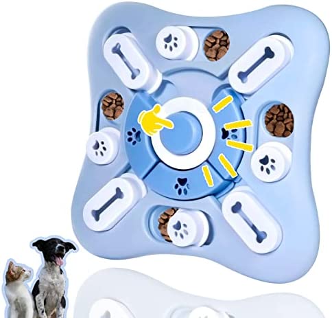 FULUWT Dog Puzzle Toys, Interactive Dog Toys for Boredom and Stimulating, Dog Food Puzzle Feeder for Fun Slow Feeding for Puppies, Cats, Small, Medium, Large Dogs.