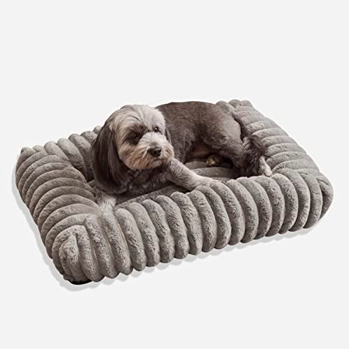 Dog Beds for Medium Dogs，High Rebound Sponge Durable Dog Bed, Washable Dog Bed witRemovable and Machine Washable Cover，Waterproof & Anti Skid Pet Beds, 6 Inches Thick Chew Proof Dog Bed