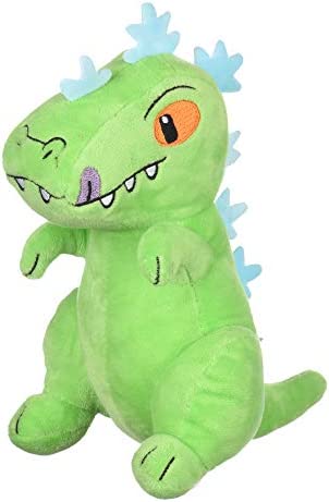 Nickelodeon for Pets Rugrats Reptar Figure Plush Dog Toy - 6 Inch Green Nickelodeon Toys - Rugrats Toys for Dogs from Nickelodeon 90s Rugrats TV Show - Nickelodeon Toys for Dogs, Plush Fabric Dog Toy