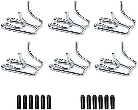 6 Pack Extra Links Prong Collar for Dog- Replacement 2.5mm/3.0mm/3.5mm/4.0mm Stainless Steel Pinch Collar for Dogs Links Extra Training Collar Links
