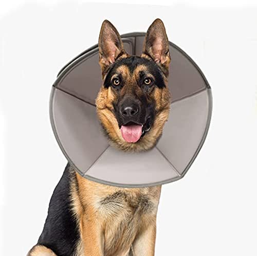 Banooo Dog Cone Collar Soft, Pet Recovery Cone for Dogs and Cats, Protective Collar After Surgery for Small Medium Large Dogs(X Large)