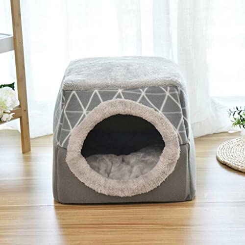 CXDTBH Closed Pet Sleeping House Small Medium Dogs Cat Bed All Season Puppy Nest Drop Dog Kennel Items